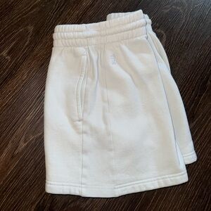 Aritzia TNA Cozy AF Fleece shorts